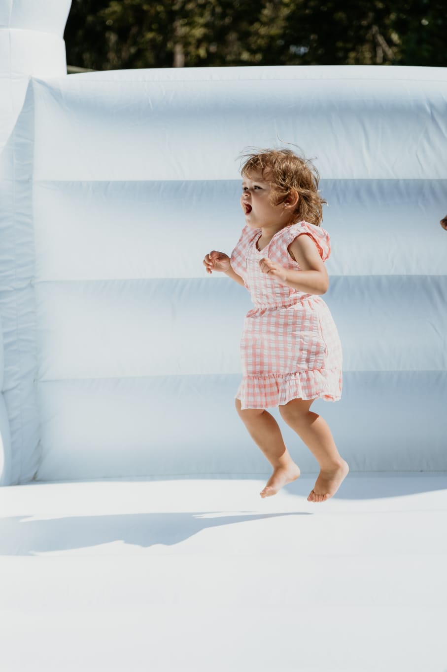 White Jumping Castle