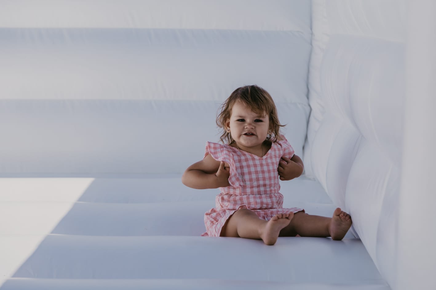 White Jumping Castle